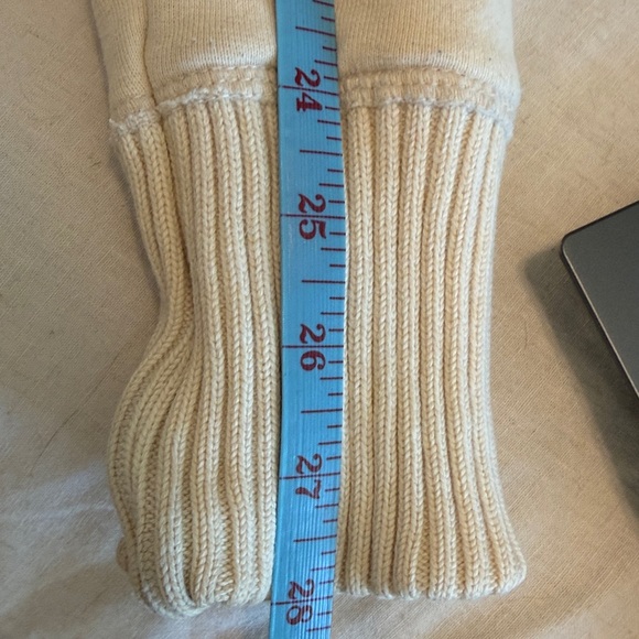 Vintage Abercrombie & Fitch Faux Fur sweatshirt girls Junior size Large - Picture 10 of 10